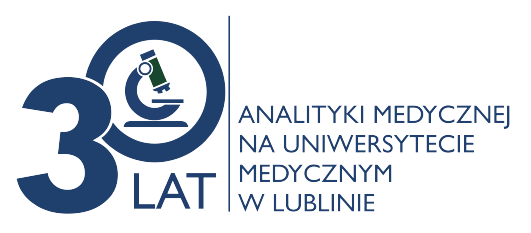 logo 30 lat analityki medycznej